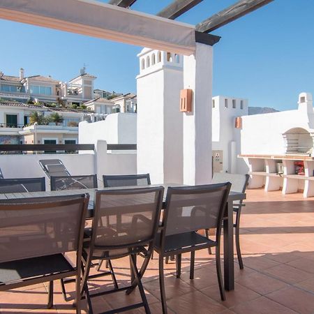 2186-Luxury Sea View Penthouse In Casares Costa Apartman Kültér fotó