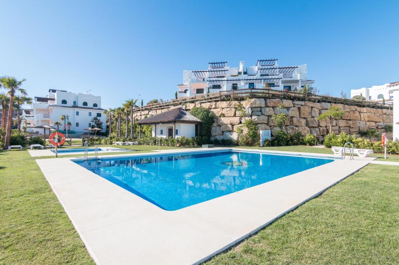 2186-Luxury Sea View Penthouse In Casares Costa Apartman Kültér fotó