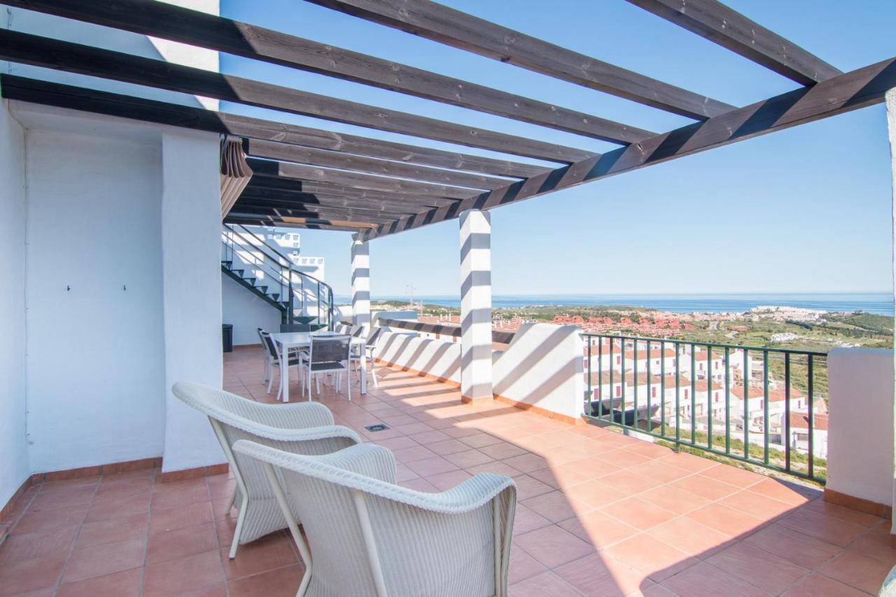 2186-Luxury Sea View Penthouse In Casares Costa Apartman Kültér fotó
