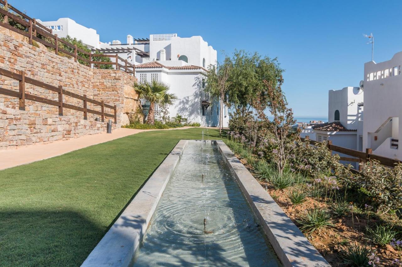 2186-Luxury Sea View Penthouse In Casares Costa Apartman Kültér fotó