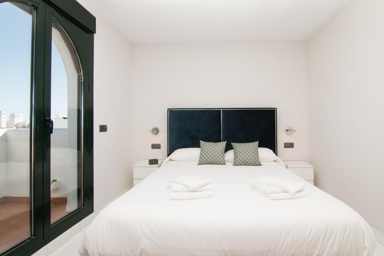 2186-Luxury Sea View Penthouse In Casares Costa Apartman Kültér fotó