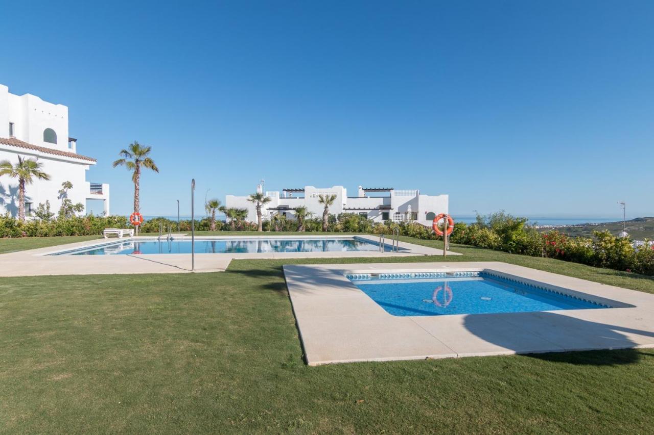 2186-Luxury Sea View Penthouse In Casares Costa Apartman Kültér fotó