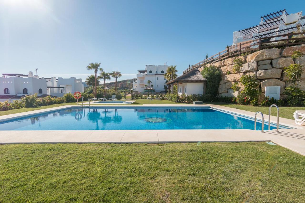 2186-Luxury Sea View Penthouse In Casares Costa Apartman Kültér fotó